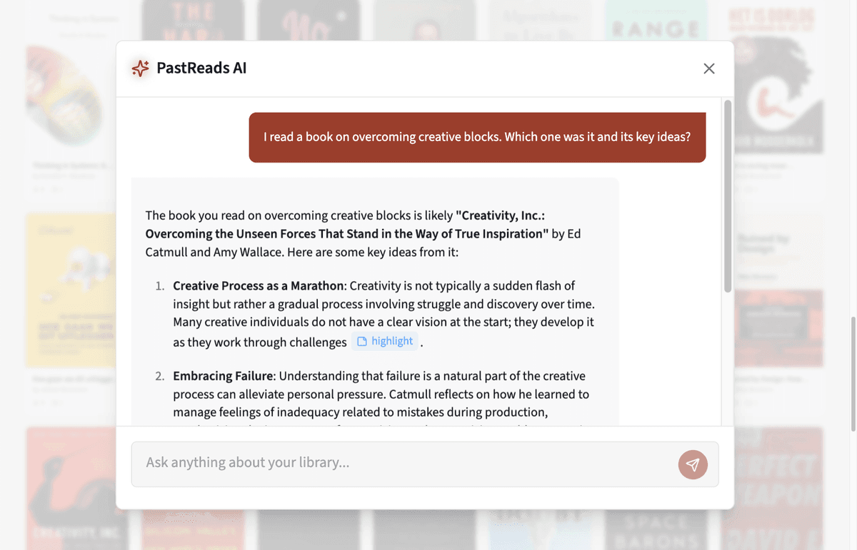 Chat with your library