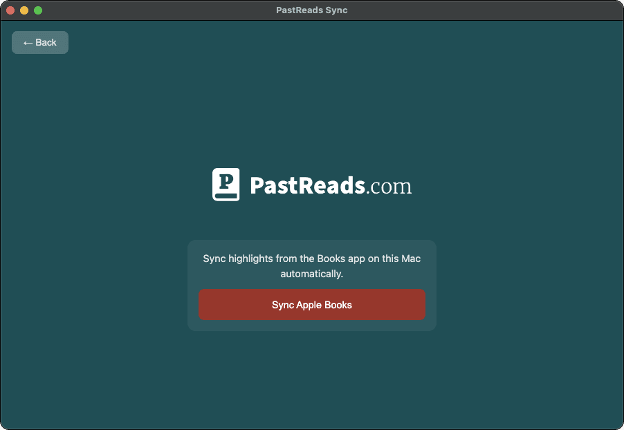 Upload Books on Mac with one click